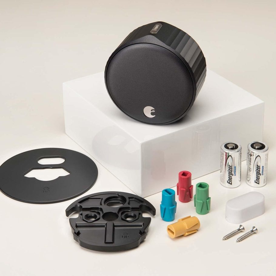 August Home, Matte Black Wi-Fi Connected Smart Keyless Entry Door Lock (4th Generation), Electronic Door Lock Fits Your Existing Deadbolt in Minutes, ‎AUG-SL05-M01-G01 - Image 8